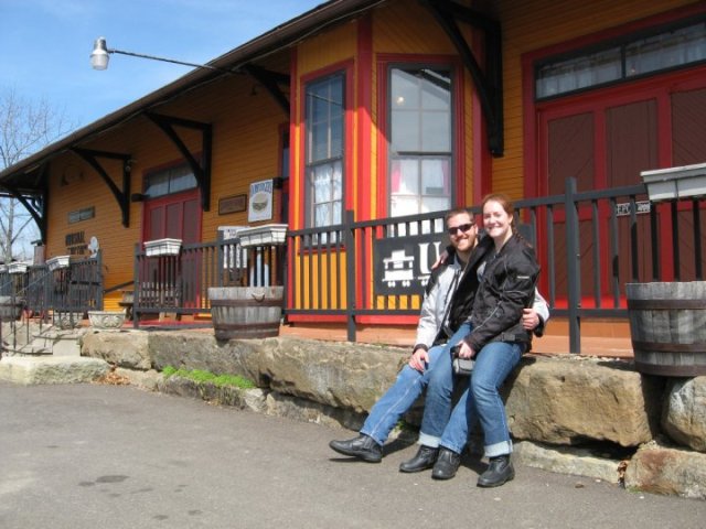 Brian and Heather at Unusual Junction