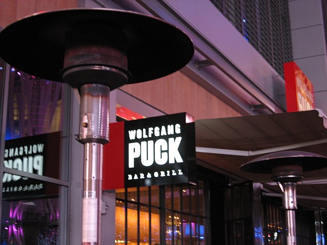 Delicious dinner at Wolfgang Puck's restaurant