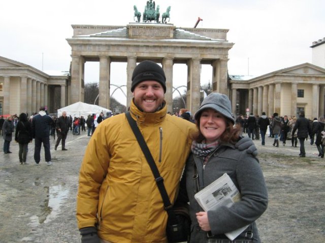 We went on a walking tour of Berlin on New Year's Day and learned a lot about the history pre-WWII and post.