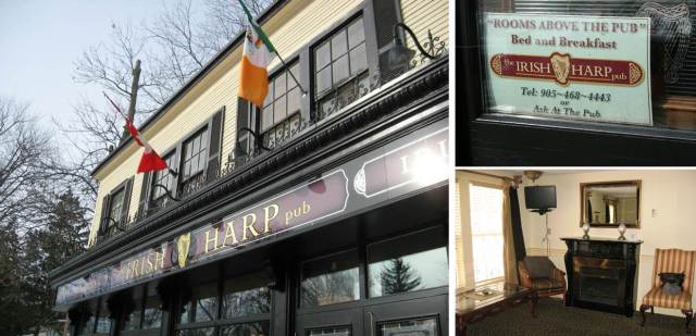 The Harp, an Irish pub run by some Northern Ireland natives, where we stayed and where Brian proposed