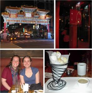 Chinatown for Matchbox, which was celebrating its anniversary and where we met up with Erin, who I studied abroad with and who I haven't seen in eight years!