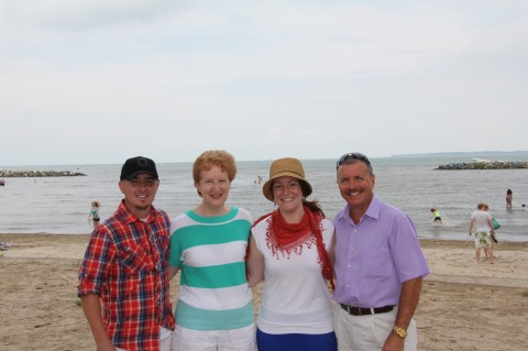 Scott, Mom, Me and Dad