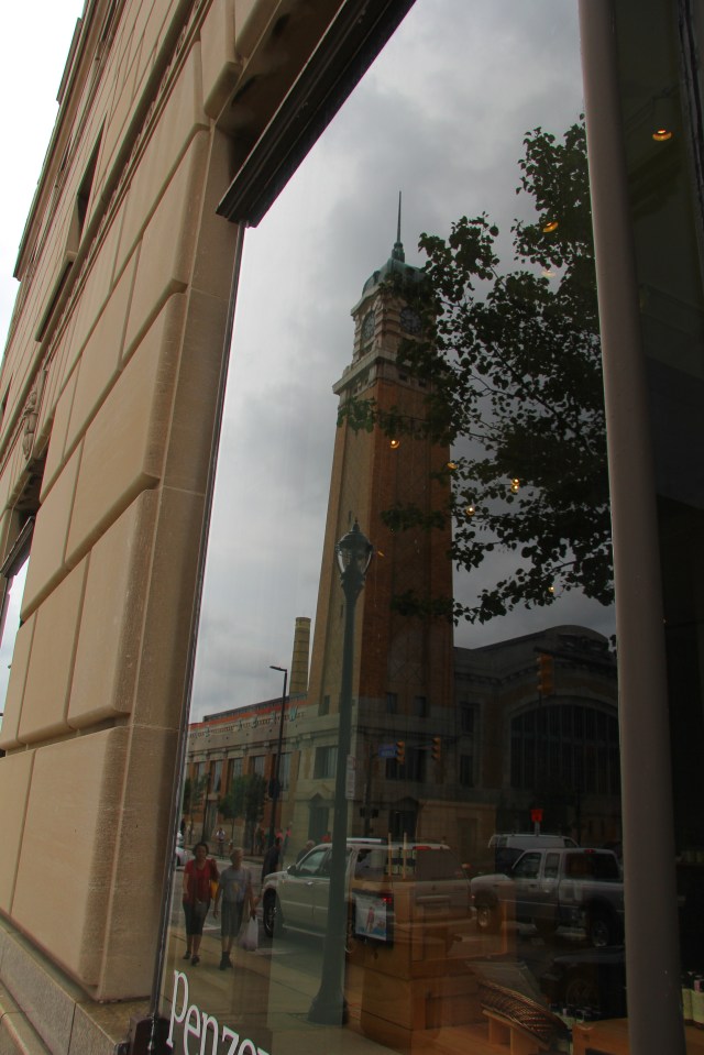 We parked near the West Side Market, which we've visited a time or two, to begin our adventures.