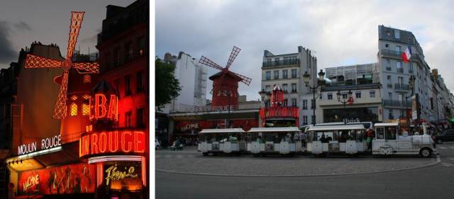 We ended our evening in the red light district to have dinner and see the Moulin Rouge in full form!