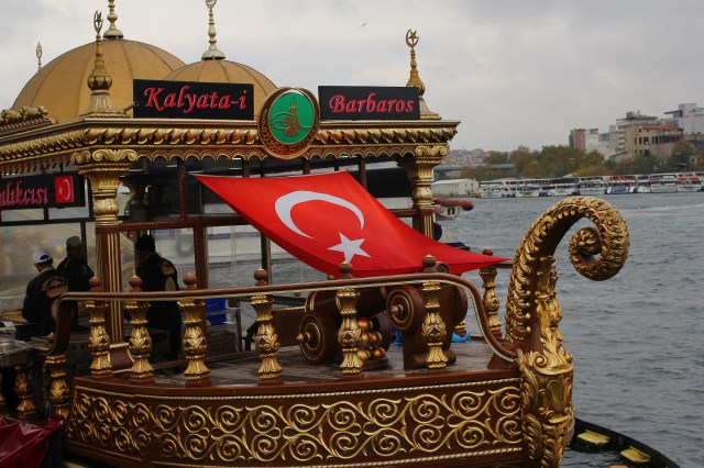Riverboat rides were not tempting in the rain and wind