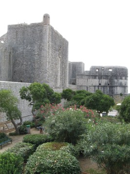 Approaching the entrance to the walled city