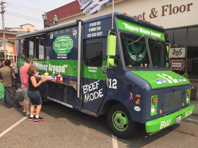 Not sure I would call them gourmet hot dogs, but they were good!