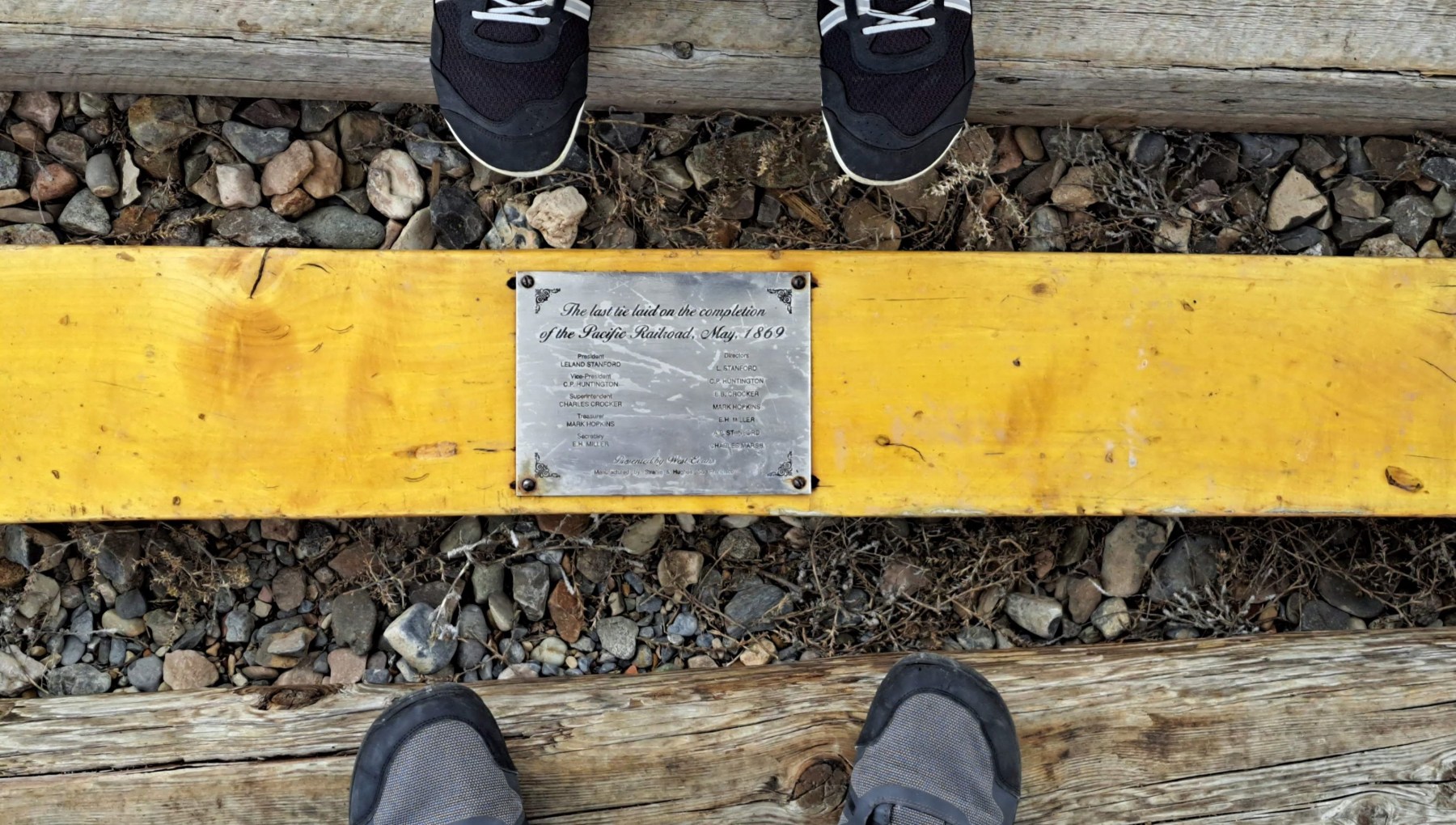 Promontory Point and the Golden Spike – Heather's Compass